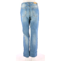 American Vintage Paio di Pantaloni in Cotone in Blu
