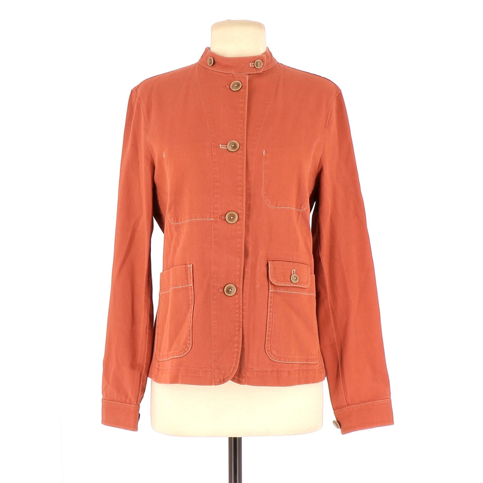 Comptoir Des Cotonniers Jacket/Coat Cotton in Fuchsia