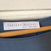 Fabiana Filippi Oberteil aus Seide in Blau