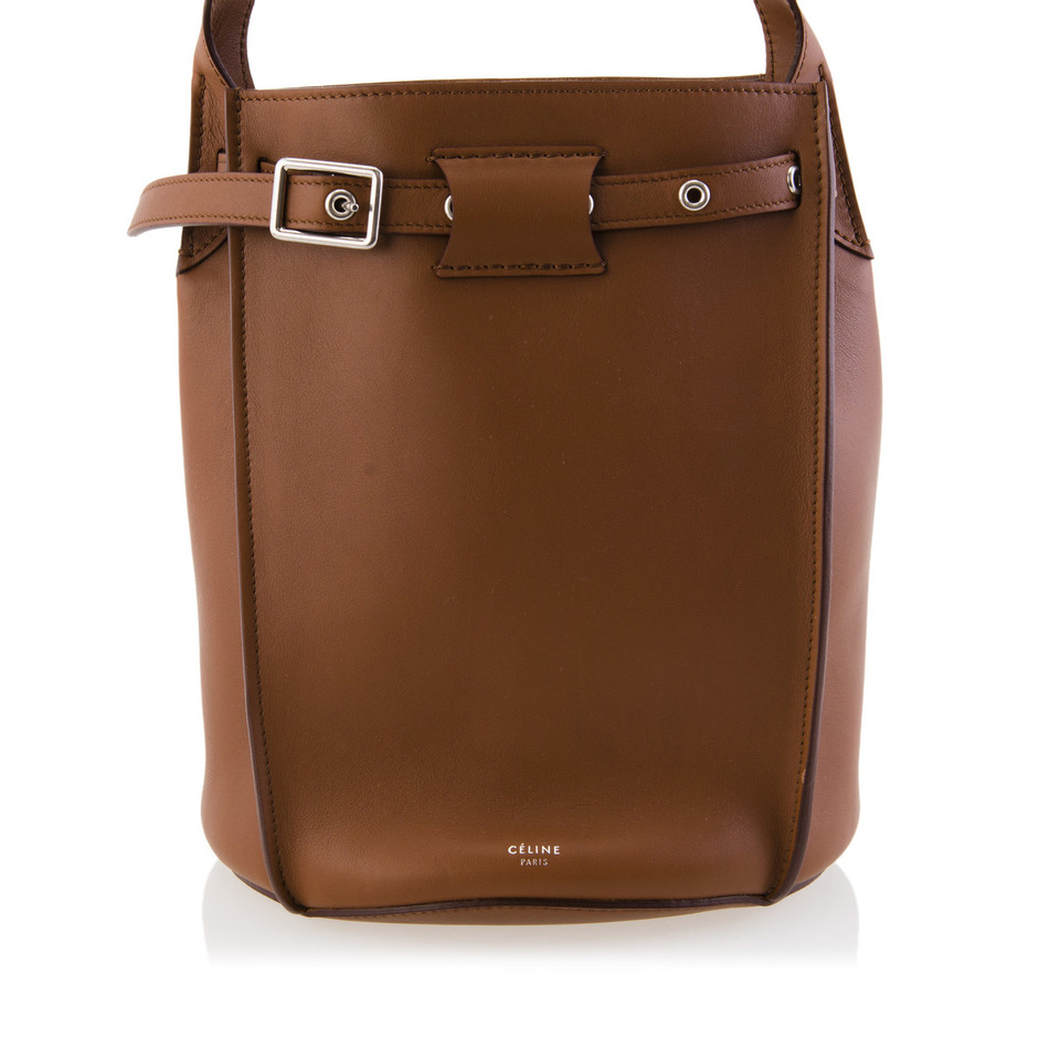 Céline Shoulder bag Leather in Brown