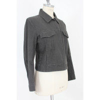 Ann Demeulemeester Giacca/Cappotto in Cotone in Nero