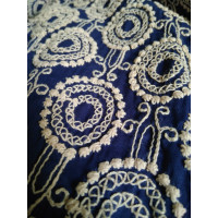 Hoss Intropia Robe en Coton en Bleu