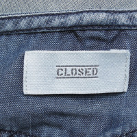 Closed Bluse in Jeans-Optik