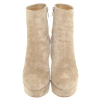 Gianvito Rossi Ankle boots Suede in Beige