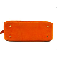 Hermès Shopper aus Wildleder in Orange