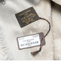 Louis Vuitton Schal/Tuch aus Seide in Creme