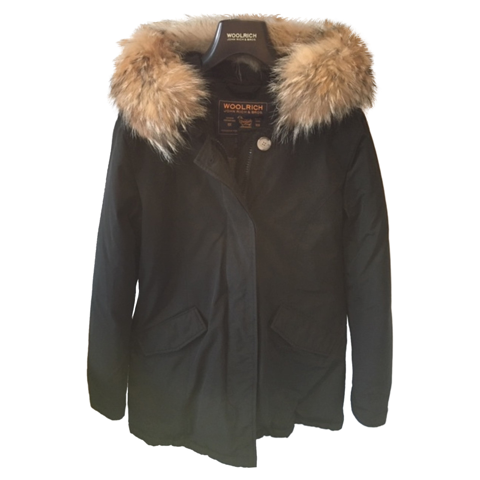 Woolrich Jacke/Mantel in Schwarz - Second Hand Woolrich Jacke/Mantel in  Schwarz gebraucht kaufen für 439€ (7535372)