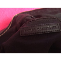 Adolfo Dominguez Shoulder bag Leather in Black