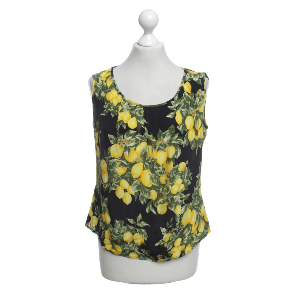 Escada top with a floral print