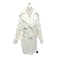 Mm6 By Maison Margiela Jacke/Mantel aus Baumwolle in Weiß