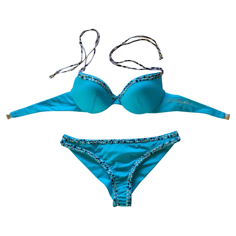 Just Cavalli Beachwear in Turquoise