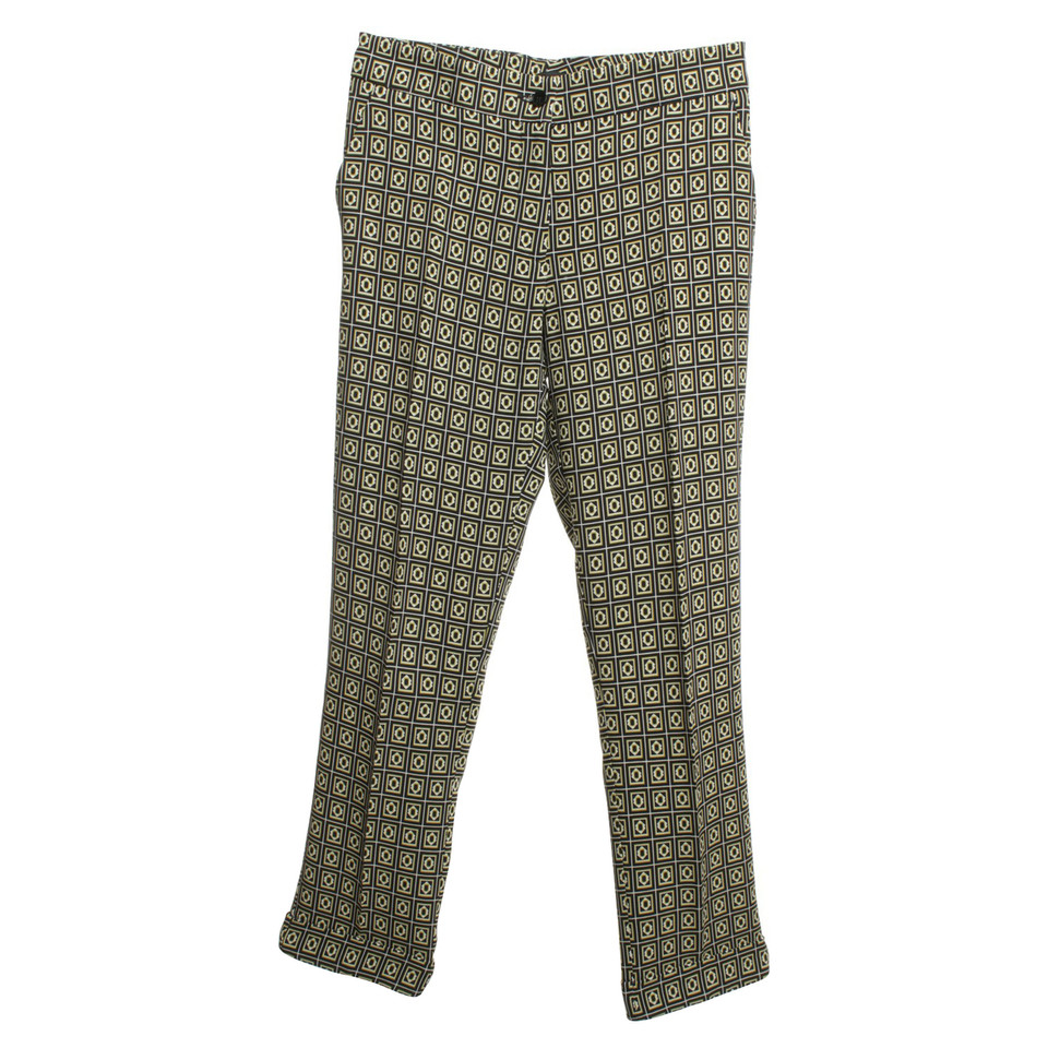 Etro 7/8 trousers with patterns