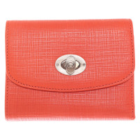 Aigner Bag/Purse Leather in Red