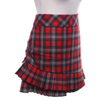 Karen Millen Wool skirt with plaid pattern