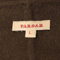 P.A.R.O.S.H. Oversize coat in khaki