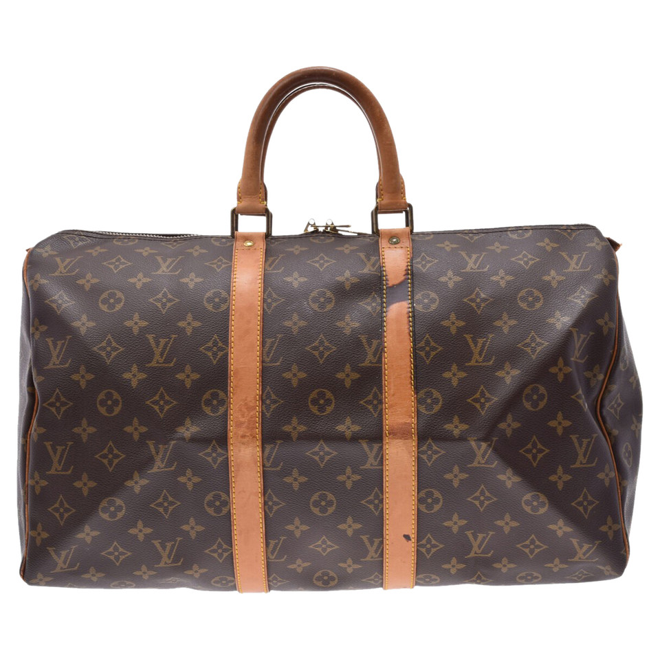 Louis Vuitton Keepall 45 en Toile en Marron