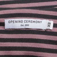 Opening Ceremony Dress with striped pattern