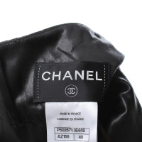 Chanel Abito in seta in antracite scuro