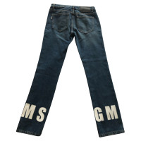 Msgm Jeans Denim in Blauw