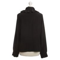 H&M (Designers Collection For H&M) Blusa in seta con perline tick