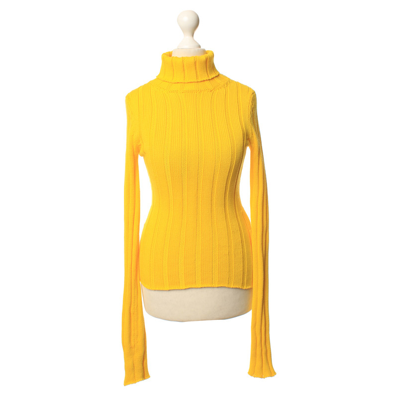 D&G Pullover in giallo brillante