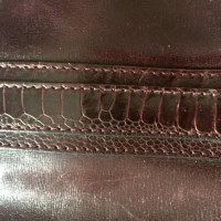 Burberry Tote Bag mit Schlangenleder-Details