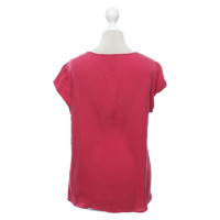 Repeat Cashmere Top Silk in Red