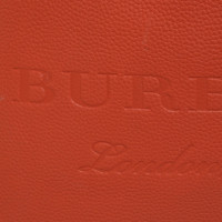 Burberry Shopper Leather in Orange