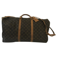 Louis Vuitton Keepall 60 en Toile en Marron