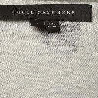 Skull Cashmere T-shirt met patroon