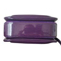 Gucci Bamboo Bag Patent leather in Violet