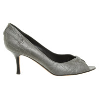 Christian Dior Pumps/Peeptoes Leather in Grey