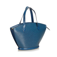 Louis Vuitton Saint Jacques Leer in Blauw