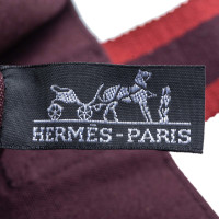 Hermès Fourre Tout Bag Canvas in Bordeaux