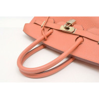 Hermès Birkin Bag aus Leder in Rosa / Pink