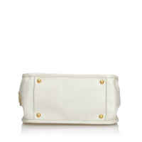 Prada Handbag Leather in White