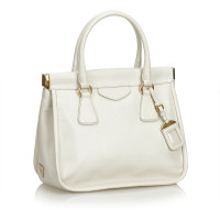 Prada Handbag Leather in White