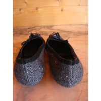 Prada Slippers/Ballerinas Wool in Grey