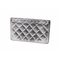 Chanel Bag/Purse Leather in Silvery