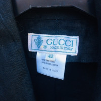 Gucci Vestito in Lino in Nero