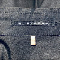Elie Tahari Robe en Coton en Noir