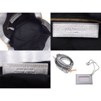 Balenciaga Handbag Leather in Silvery