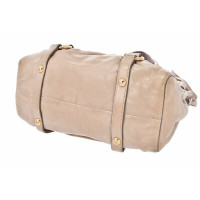 Miu Miu Handbag Leather in Cream