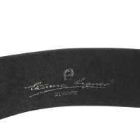 Aigner Leather Belt in Black