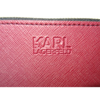 Karl Lagerfeld Clutch in Bordeaux