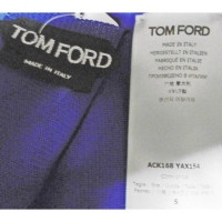 Tom Ford Vestito in Cashmere in Blu
