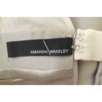 Amanda Wakeley Dress Silk in Beige