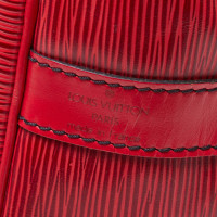 Louis Vuitton Sac Noé aus Leder in Rot