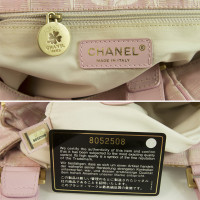 Chanel Handtas Canvas in Roze