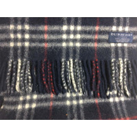 Burberry Scarf/Shawl Wool in Blue